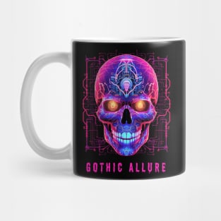 Circuit board skull Mug